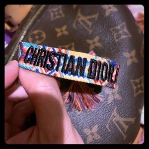 Christian Dior friendship bracelet